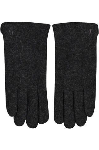 Julius Glove Dark Grey One Size Wool glove