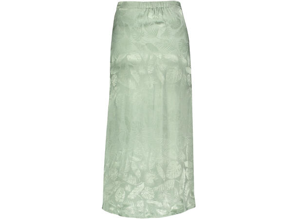 Radia Skirt Hedge green AOP XS Viscose slip skirt 