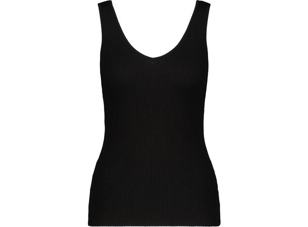 Stine Top Black L Viscose tank top 