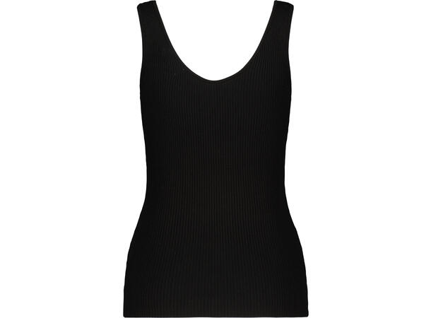 Stine Top Black L Viscose tank top 