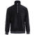 Depp Half-zip Black XL Corduroy stretch sweater 