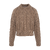 Geena Sweater Barm Cake L Merino cable sweater 