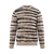 Alejandro Sweater Brown multi M Multi stripe sweater 
