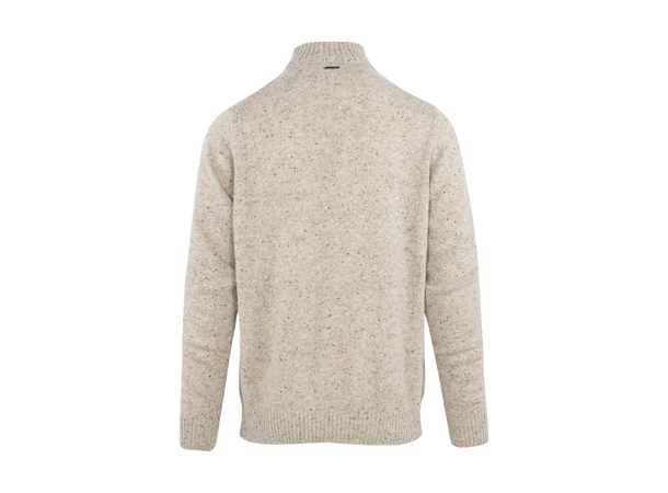 Adil Turtle Sand neps XL Neps t-neck sweater 