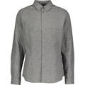 Albin Shirt Grey S Brushed twill shirt