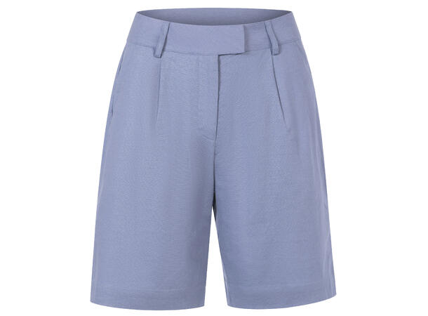 Alexandria Shorts Dusty blue S Linen stretch shorts 