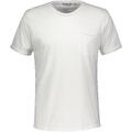 Andre Tee White S T-shirt pocket