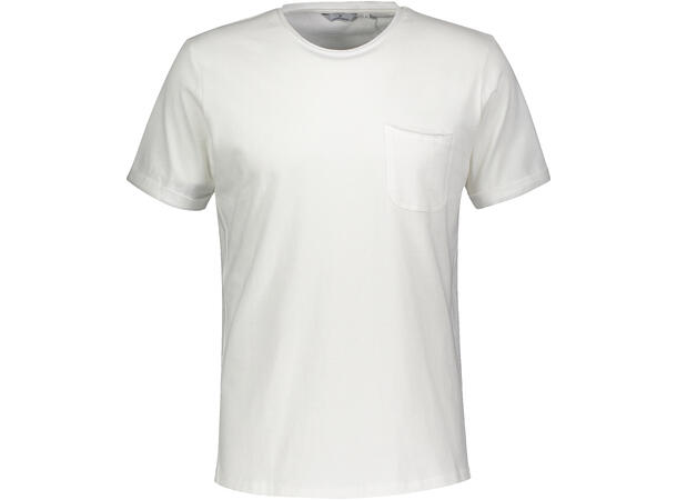 Andre Tee White S T-shirt pocket 