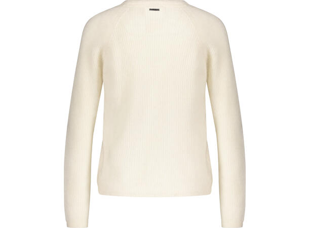 Betzy Sweater Cream S Mohair r-neck 