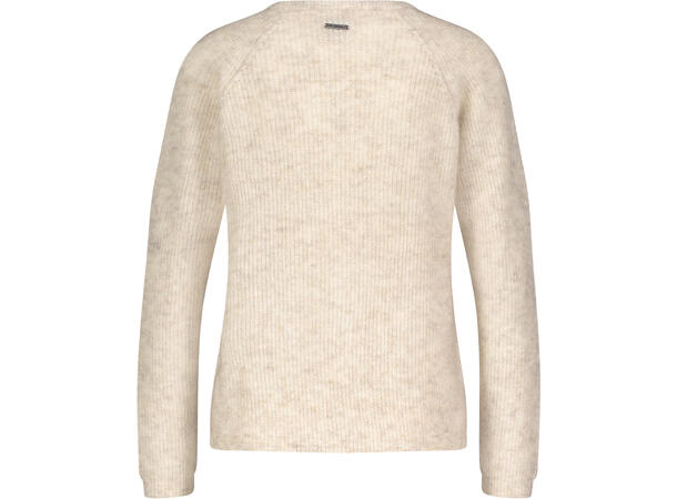 Betzy Sweater Sand S Mohair r-neck 