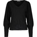 Bianca Sweater Black S Merino puffed sweater
