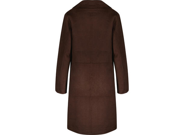 Cali Coat Chocolate Brown M Wool coat 