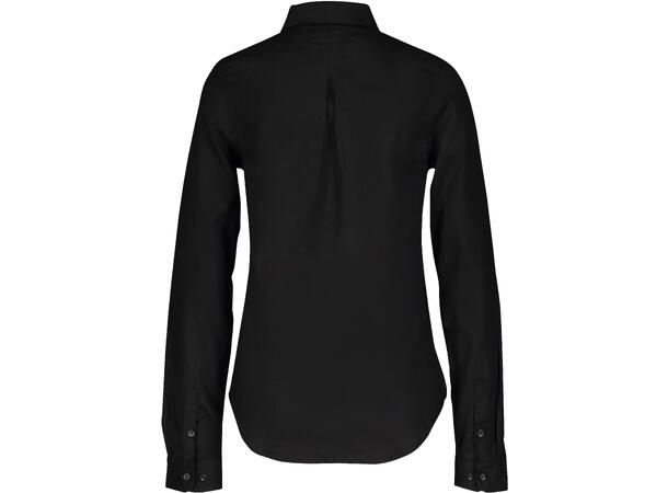 Carmen Shirt Black S Linen stretch shirt 