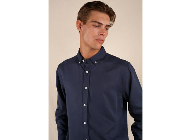 Gus Shirt Denim blue M Lyocell shirt 