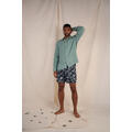 Holmen AOP Shorts Navy AOP S Swimshorts with pattern
