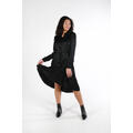 Keya Dress black XL EcoVero shirt dress