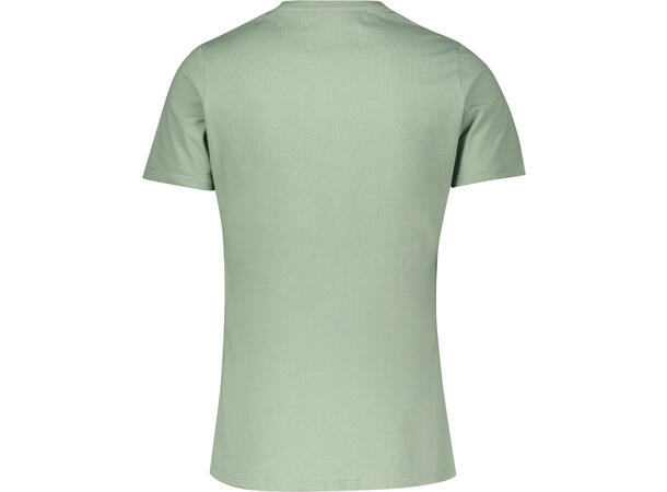 Niklas Basic Tee Hedge green XL Basic cotton T-shirt 