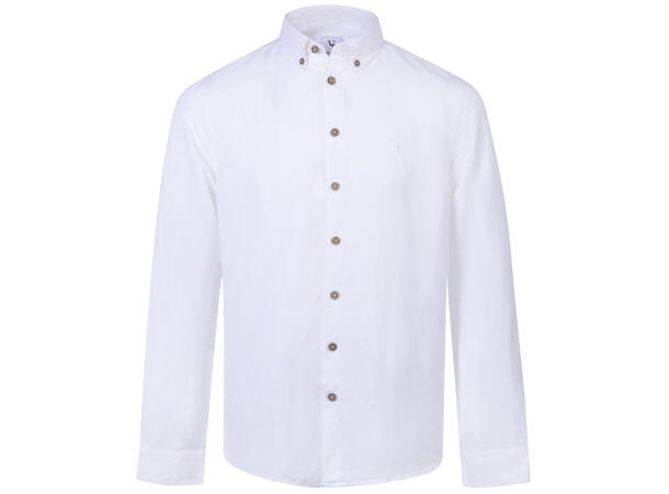 Ronan Shirt White XXL Linen/Viscose Shirt
