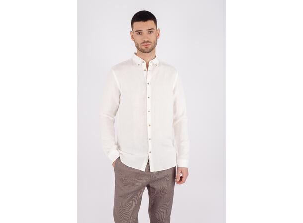 Ronan Shirt White XXL Linen/Viscose Shirt