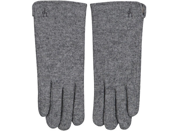 Salka Glove Mid grey One Size Wool glove 