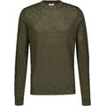 Veton Sweater Olive L Basic merino sweater