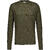 Veton Sweater Olive XL Basic merino sweater 