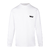 Jamal LS Tee White XL Patch mock neck LS herre 