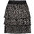 Gal Skirt Black XS Glitter layer skirt 