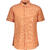 Edmund Shirt Burnt Orange M Melange linen SS shirt 