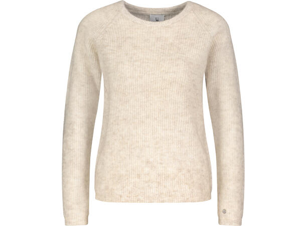 Betzy Sweater Sand M Mohair r-neck