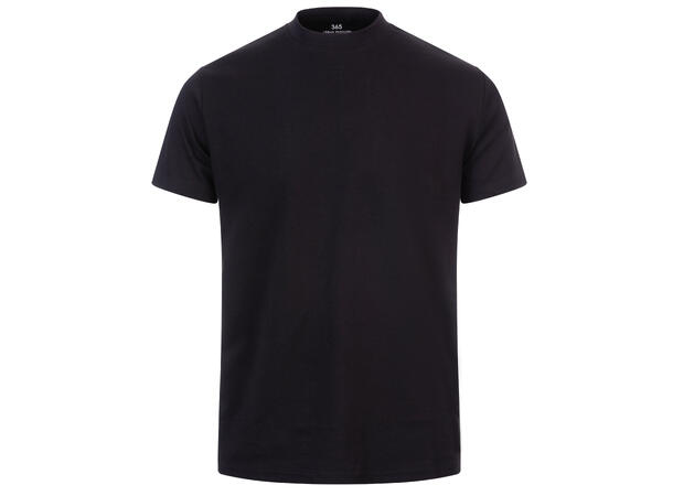 Bruno Tee Black M Organic cotton mock neck 