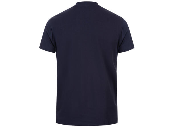 Bruno Tee Navy M Organic cotton mock neck 