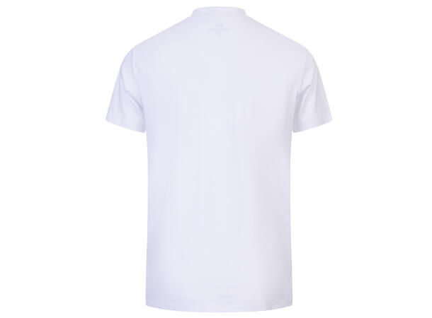 Bruno Tee White M Organic cotton mock neck 