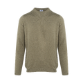 Curtis Sweater Dusty Olive S Bamboo r-neck