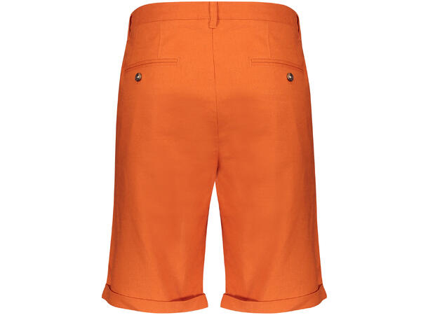 Felix Shorts Burnt orange M Linen stretch shorts 