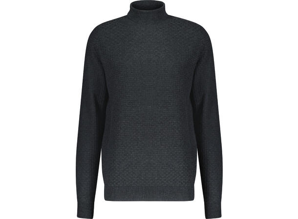 Josten Sweater Dark shadow S Turtleneck brick pattern 