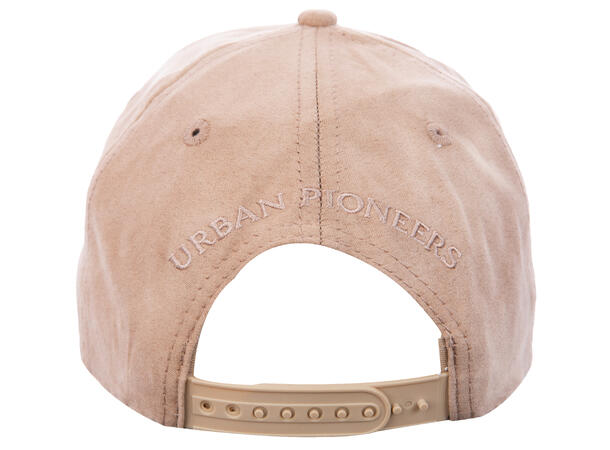 Kelly Cap Sand One Size Faux suede cap 