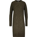 Kelsey Dress Olive XS Alpaca t-neck dress
