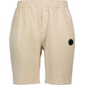 Kendrick Shorts Beige S Organic sweat shorts