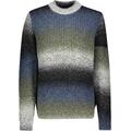 Ocean Sweater blue multi S Chunky colour grade sweater