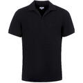 Oliver Pique Black M Modal pique shirt