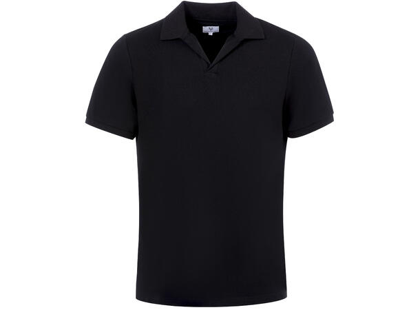 Oliver Pique Black M Modal pique shirt 