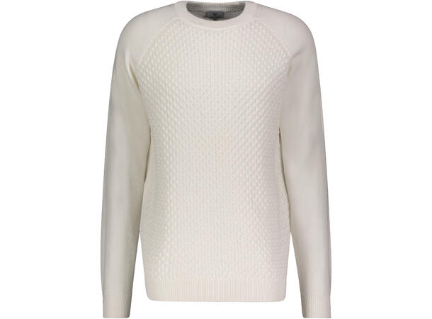 Ståle Sweater Cream XL Tencel crew neck 