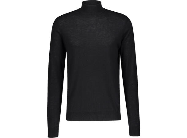 Valon Sweater Black L Basic merino sweater 