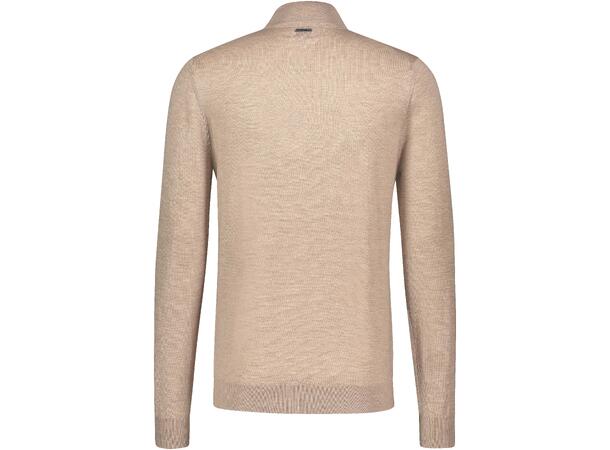 Valon Sweater Sand L Basic merino sweater 