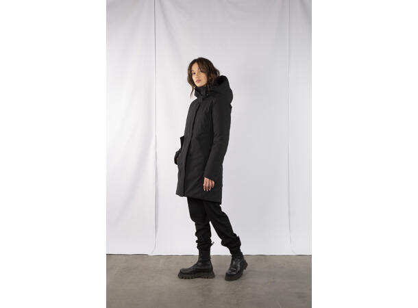 Vivi Parka Black L Technical padded parka 