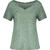 Lily V-neck Tee Willow XS Linen v-neck tee 