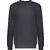 Crew Sweatshirt Washed black L Organic cotton terry 