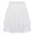 Lori Skirt White S Organic cotton skirt 