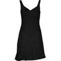 Annie Dress Black M Linen mini dress